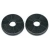 Kohlefilter Respekta MIZ0058 105mmØ Für Dunstabzugshaube 2Stk