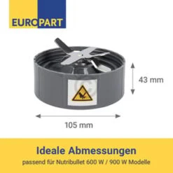 Messer Wie Nutribullet® NBM-BA028DL Für NUTRiBULLET Standmixer Smoothie Maker -Hausgeräte Verkauf 273db0d84d34428f9171dc8e0f7085ac5252F2252Ff252F2252F52f2df30bf3042888de4bb0dfdd1827dc90dcc2d image 2 url 10100003