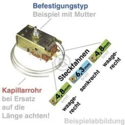 Thermostat LIEBHERR 6151685 Ranco K57-S5581 Für Kühlschrank Backwarengewerbekühlschrank