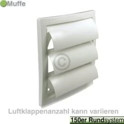 Jalousie 150erR Weiß