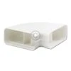 Flachkanalbogen 150erSCF Naber 4043003 90° Horizontal Beidseitig Muffe