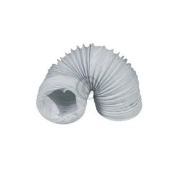 Abluftschlauch 100er Rundsystem 2,80m PVC Weiß Für Trockner