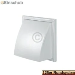 Außenhaube 125erR Weiß